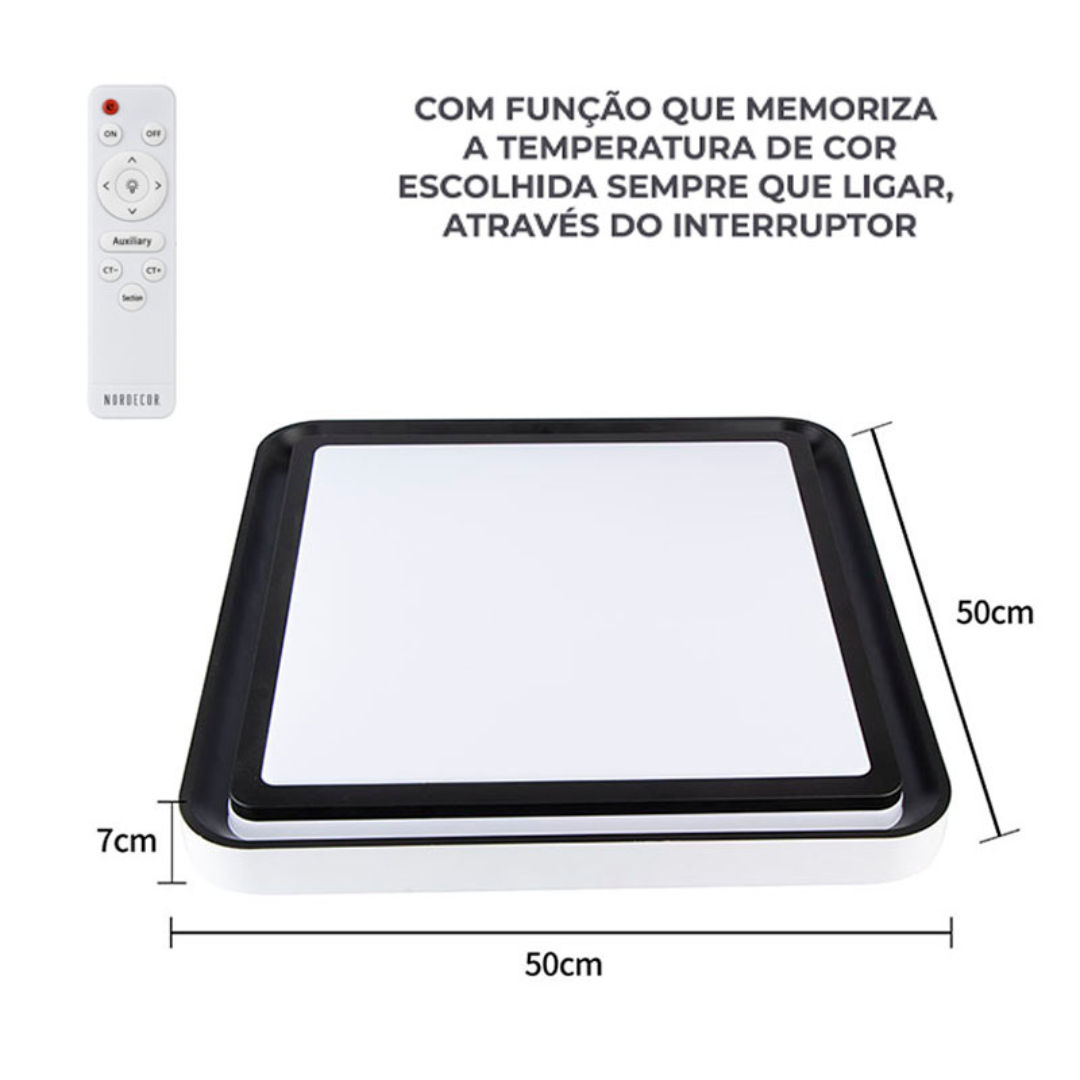 painel zony quadrado preto