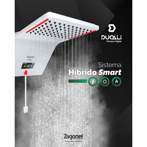 Ducha Ducali Premium 7500W Zagonel Branco