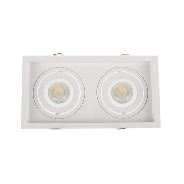 Spot Embutir Recuado Duplo Par20 Branco