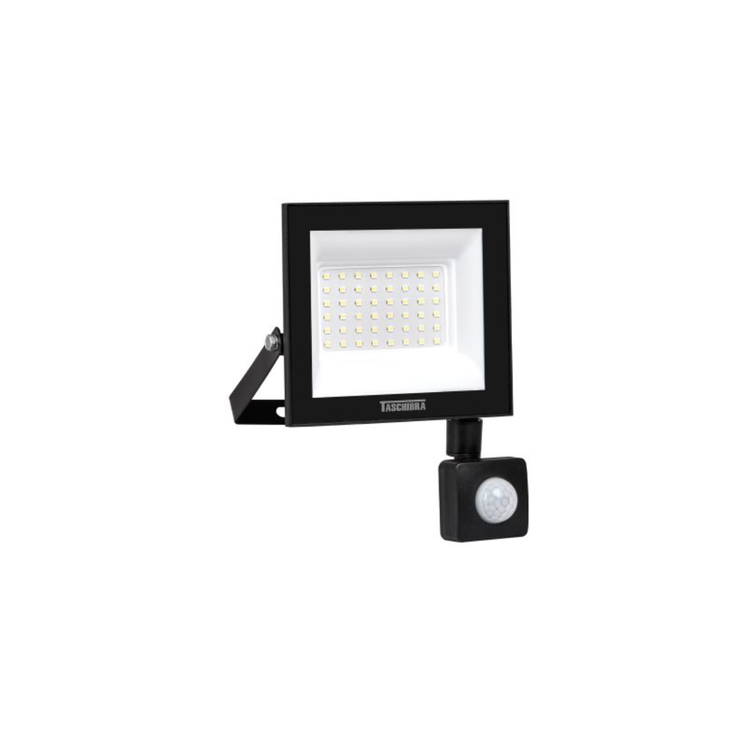 refletor com sensor 50w 2