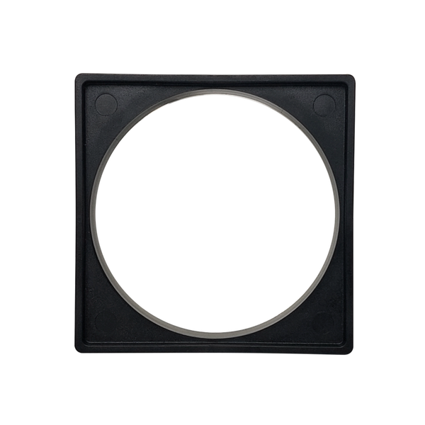 Porta Grelha PVC Black - 150mm